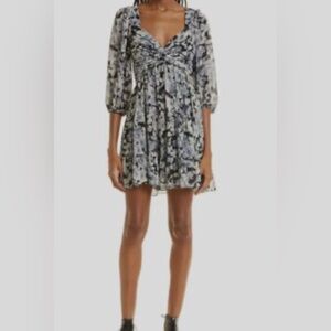 Cinq a sept Harlie dress multi slate 4